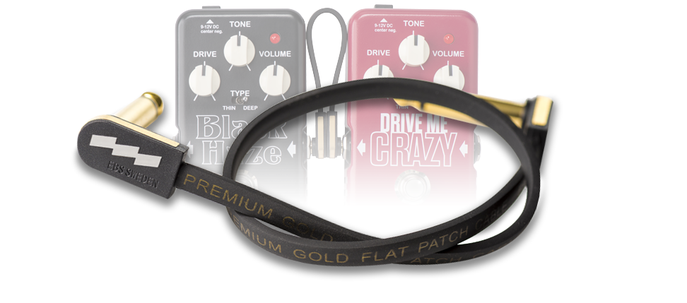 EBS Premium Gold Flat Patch Cables